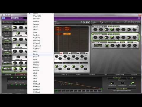 Zebra 2 - How To Create A Dual "Analogue" Bass - How to Tutorial