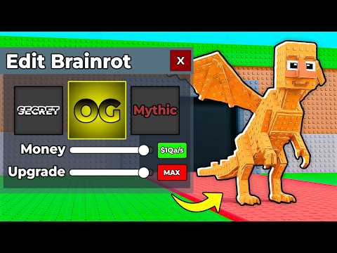 Steal A Brainrot, But You Can EDIT BRAINROTS!