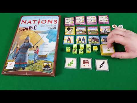 Pit Stop: Nations The Dice Game - Unrest