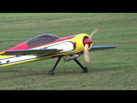 RC PLANES - Petrol and Electric -  Middleton Park Airshow - Leeds - 01/09/18.