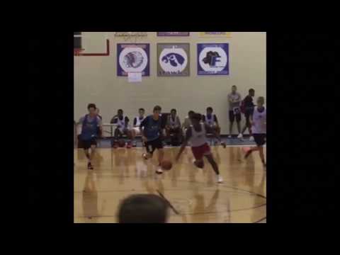 Derek Edwards Jr. Punishing defenders at the CrossRoad Elite