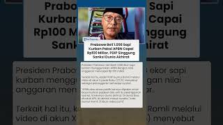 Tanggapi 1.098 Sapi Kurban Presiden Pakai APBN, Guntur Romli: Itu Pelanggaran Aturan Syariat