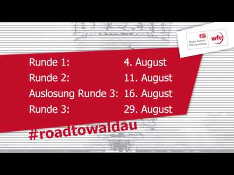 DB Regio-wfv-Pokal 2018/19: Auslosung Runde 1 & 2