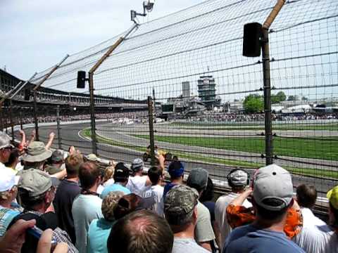 Thumbnail for 1911 Wasp going around the track 2011 Indy 500 by Car