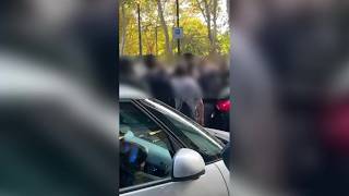 Torino, l'aggressione al ciclista e l'intervento della polizia
