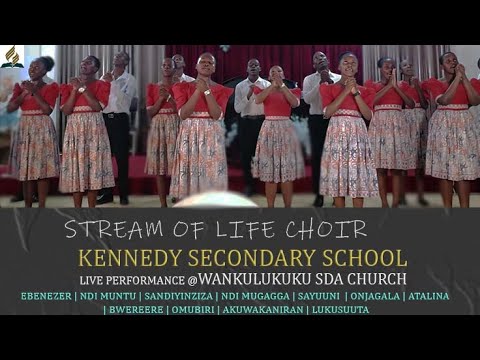 Stream of life Choir (Kennedy secondary school)  Live at Wankulukuku SDA Church