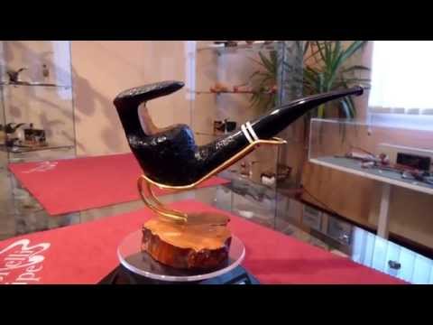 Pipa in radica modello fumasigaro - www.paronellipipe.it