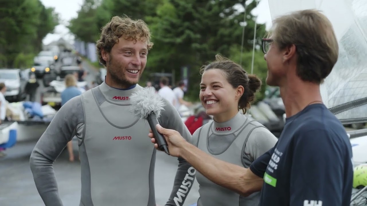 2022 Nacra 17  World Championship - Interview with Ugolini and Giubilei