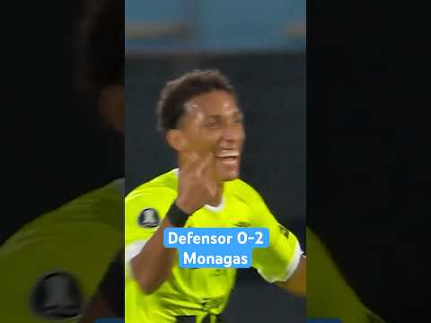 Micro resumen del Defensor 0-2 Monagas del partido de vuelta de la primera ronda de la #libertadores