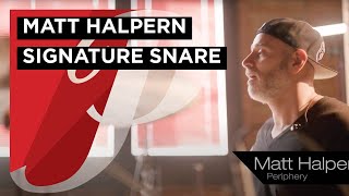 Video thumbnail for Periphery drummer Matt Halpern collaborates with Pearl on new Signature Snare by Pearl Drums Europe