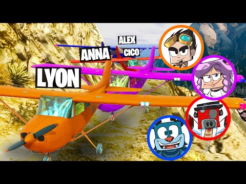 SCALO IL MONTE CHILLIAD IN AEREO SU GTA5!!