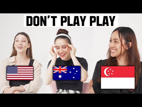 American & Australian Learns How to Speak with SINGAPOREAN Accent For The First Time!!
