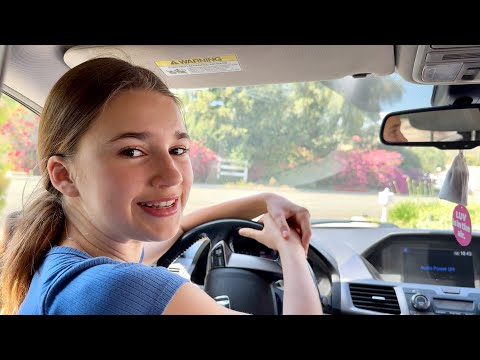 Karolina Protsenko is DRIVING | 1 day from our life - The Protsenko Family