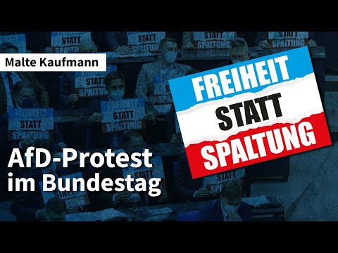 "2G+" im #Bundestag | Der AfD-Bundestagsabgeordnete Malte Kaufmann mit einem Kommentar aus Berlin