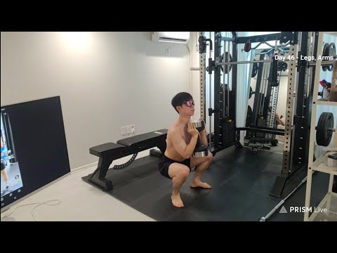 Spring Bulk Day 46 - Legs, Arms (feedback is welcomed 😅)