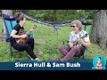 Sierra Hull + Sam Bush play baseball + perform "Sugarfoot Rag"