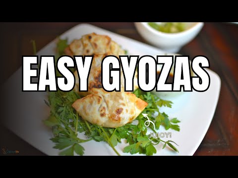 How to Make Fresh Pan Fried Pork Gyozas aka Potstickers