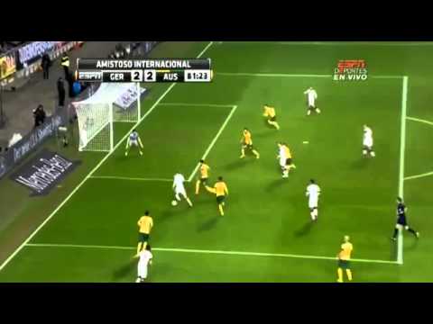 Germany vs Australia 2-2 Goal Lukas Podolski  [Friendly Match]  2015 HD