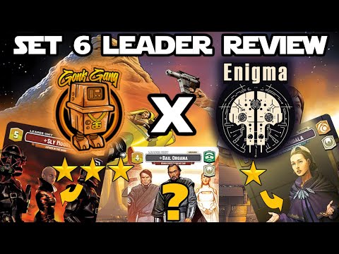 Gonk Gang X Team Enigma - Secrets of Power Set Review Part 1! - Leaders (Star Wars Unlimited)