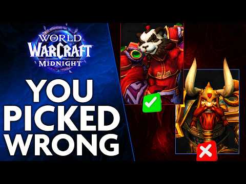 Best Race for Every Class in WoW Midnight