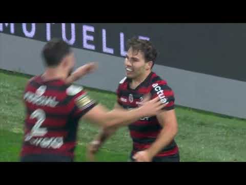 TOP 14 - Essai de Antoine DUPONT (ST) - Stade Toulousain - Stade Rochelais