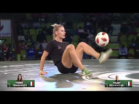 World Freestyle Football Championship 2023 🇰🇪 |  Women's Top 8: Yoanna vs Mélody