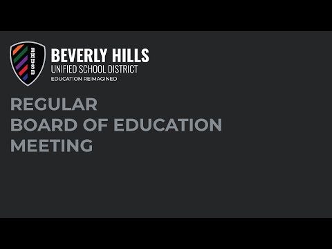 BHUSD Regular Board of Education Meeting | September 12, 2023