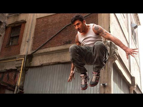 Parkour Escape Scenes in Brick Mansions  - Badass Chased Down