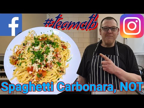 This is Definitely Not Spaghetti Carbonara | Just a Pasta Dish
