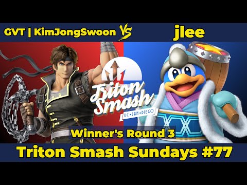 TSS 77 - jlee (King Dedede) vs GVT | KimJongSwoon (Luigi, Richter) - WR3 - SSBU