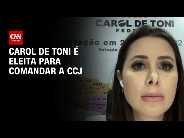 Carol de Toni é eleita para comandar a CCJ | WW