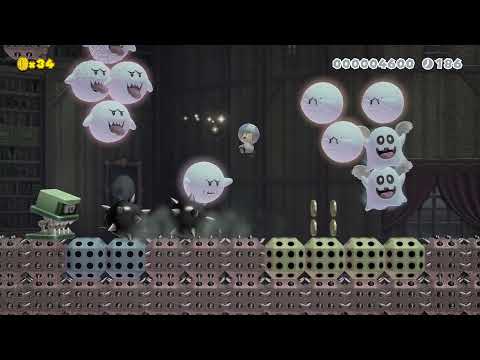 The Train that Feasts on Flesh by Farticus 🍄 Super Mario Maker 2 ✹Switch✹ #azf