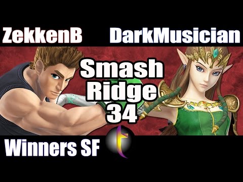 SR34 Singles: SSB Wii U - WSF - ZekkenB vs DarkMusician