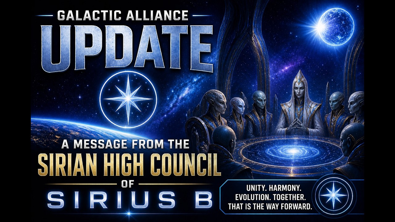 GALACTIC ALLIANCE UPDATE: Message from the Sirian High Council of Sirius B