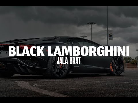 JALA BRAT  - BLACK LAMBORGHINI