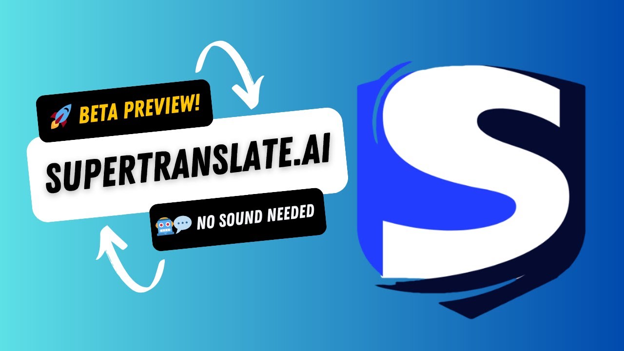Silent Showcase: SuperTranslate.ai's Beta in Motion - A Visual Guide