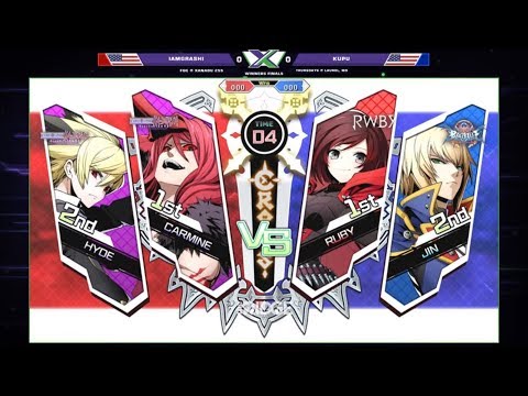 F@X 255 BB:CTB - iamgrashi Vs. Kupu - BlazBlue: Cross Tag Battle Winners Finals