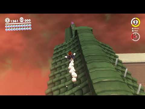 Bowser's Kingdom Power Moon 50 - Small Bird In Bowser's Castle