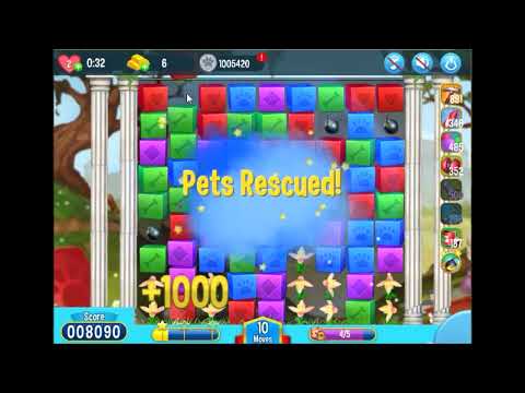 Let's Play Pet Rescue Saga On Facebook - Level 1839 (No Boosters)