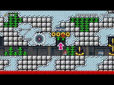 Escape Danger Dungeon! (20 sec): Beating Super Mario Maker's HARDEST Levels!