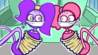 CREEPY LIFE Sister STOLE BABY LONG LEGS  // Poppy Playtime Chapter 2 Animation