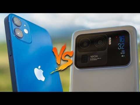 Xiaomi Mi 11 Ultra VS iPhone 12 Mini Camera Comparison
