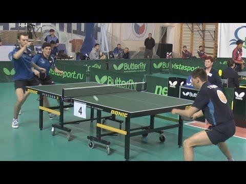 SHIBAEV, VLASOV vs GLADYISHEV, ZIMARIN Russian Club Premier League 4 Tour Table Tennis