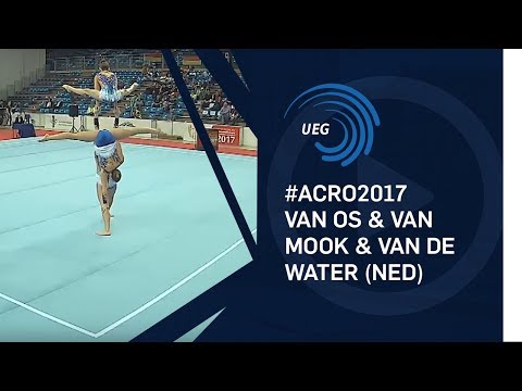 Women's group The Netherlands - 2017 Acro Europeans, balance final
