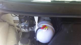 How to bleed the cooling system of a 1998 Toyota Tarago/Previa