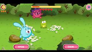 Смешарики Обещание ► Игры на андроид 1 Серия Бег по лесу / Smeshariki Promise ► Games on android