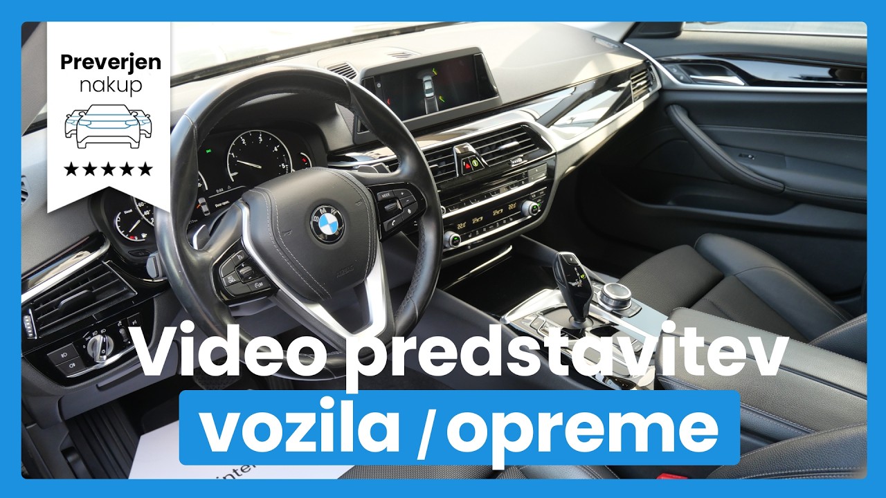 BMW serija 5 520d Sport Line Avt. - SLOVENSKO VOZILO