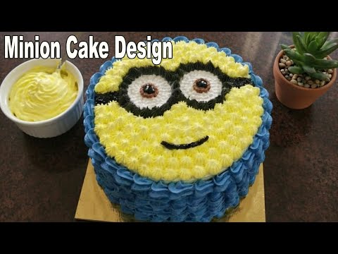 “Cute Minion Cake Decorating 😍 | Step by Step | minion cake
