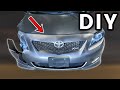 DIY 2009 2010 Toyota Corolla Front Bumper Removal How To Remove Toyota Corolla Front Bumper