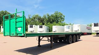 بيع العربات نصف المقطورة عربة مقطورة مسطحة Pacton 3139 D BLADGEVEERD-STEELSPRINGS - صورة 4 | Autoline العربات نصف المقطورة عربة مقطورة مسطحة Pacton 3139 D BLADGEVEERD-STEELSPRINGS | صورة 4 - Autoline